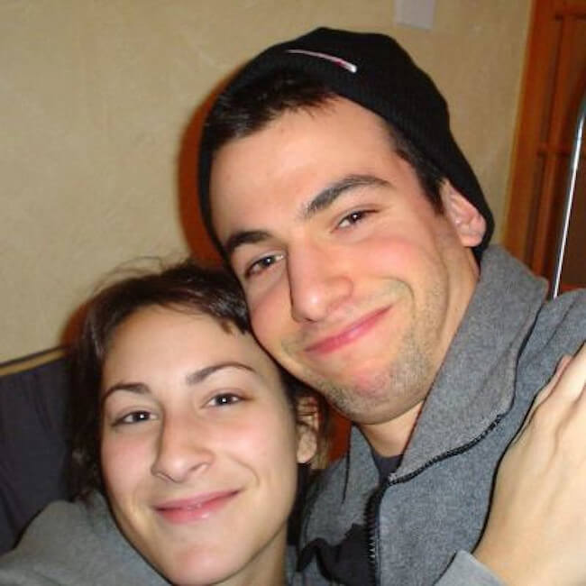 Nathan Fielder with his ex-wife Sarah Ziolkowska