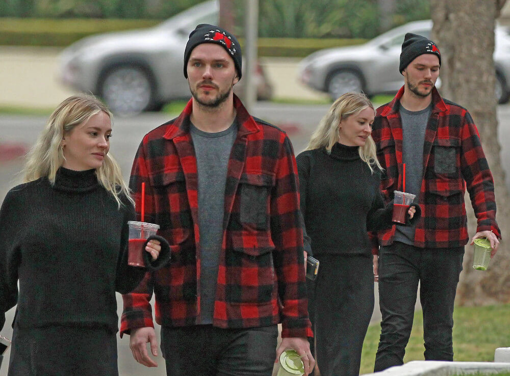 Nicholas Hoult and current girlfriend Bryanna Holly