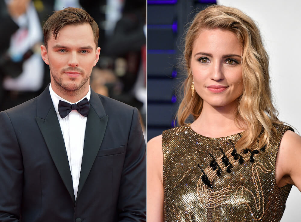 Nicholas Hoult and ex girlfriend Dianna Agron