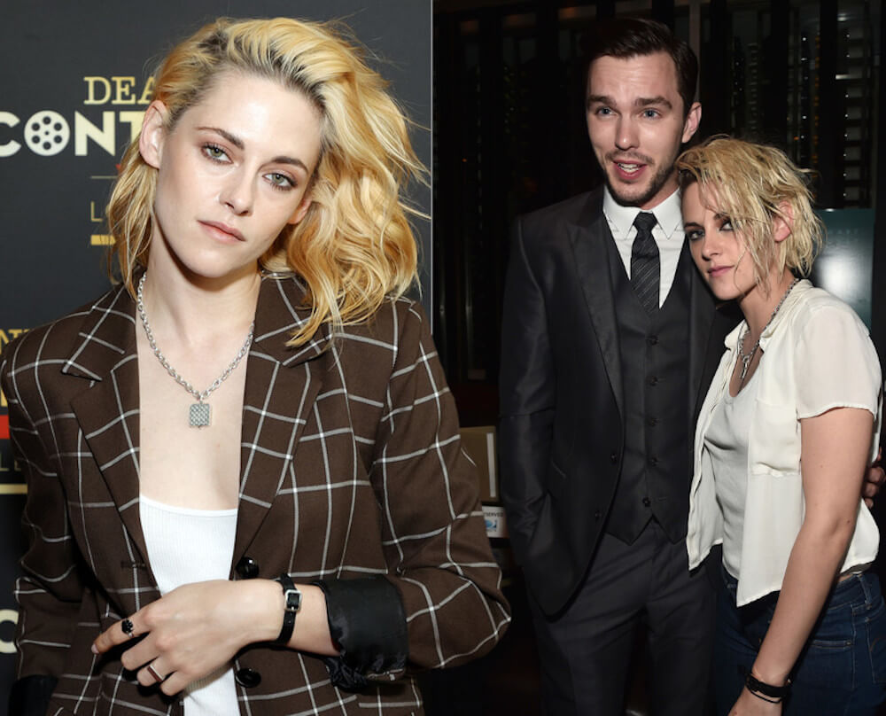 Nicholas Hoult and his ex girlfriend Kristen Stewart