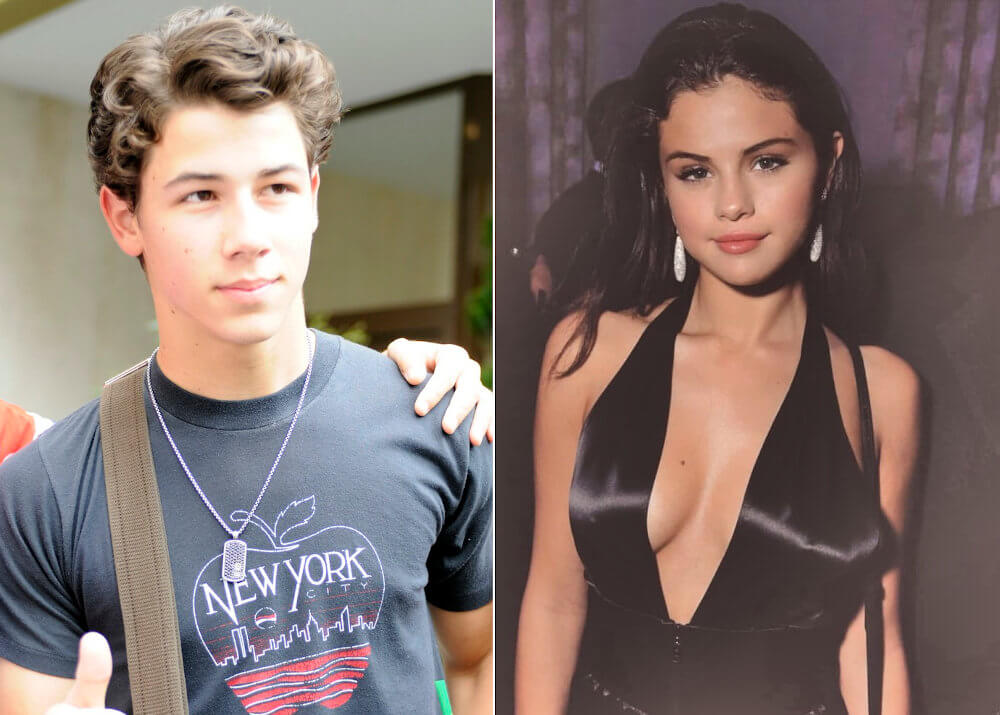 Nick Jonas dated Selena Gomez from 2008 until 2009
