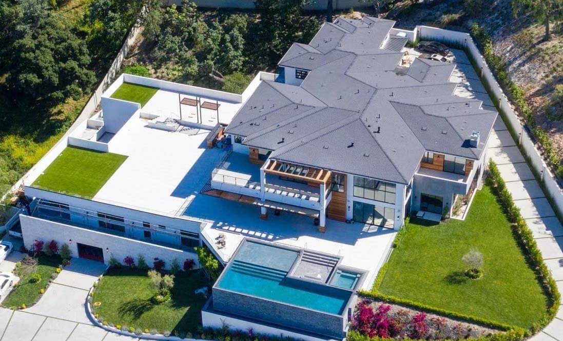 Nick Jonas' massive mansion in Encino, California
