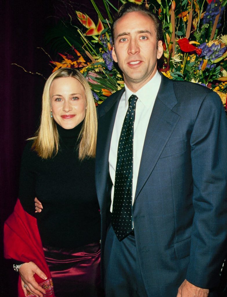 Nicolas Cage and ex wife Patricia Arquette