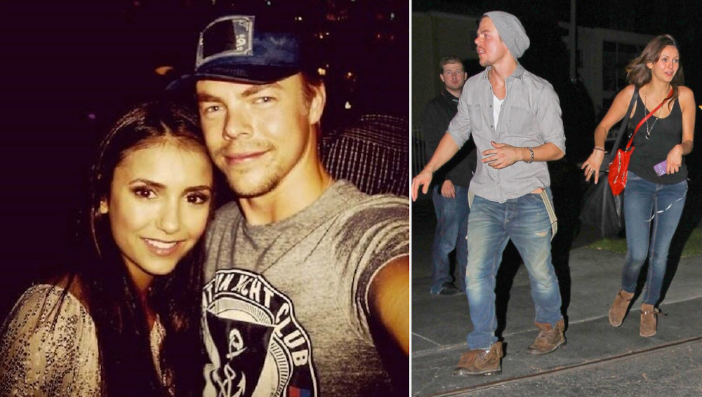 Nina Dobrev and ex Derek Hough