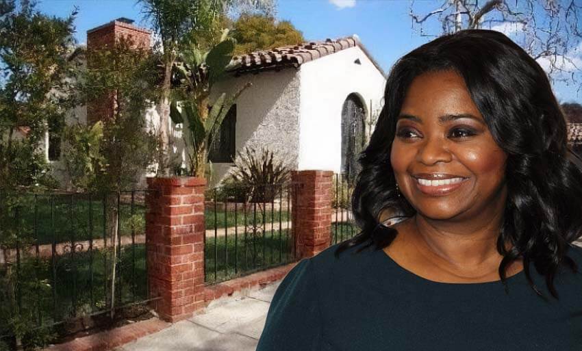 Octavia Spencer's Spanish-style house in the San Fernando Valley