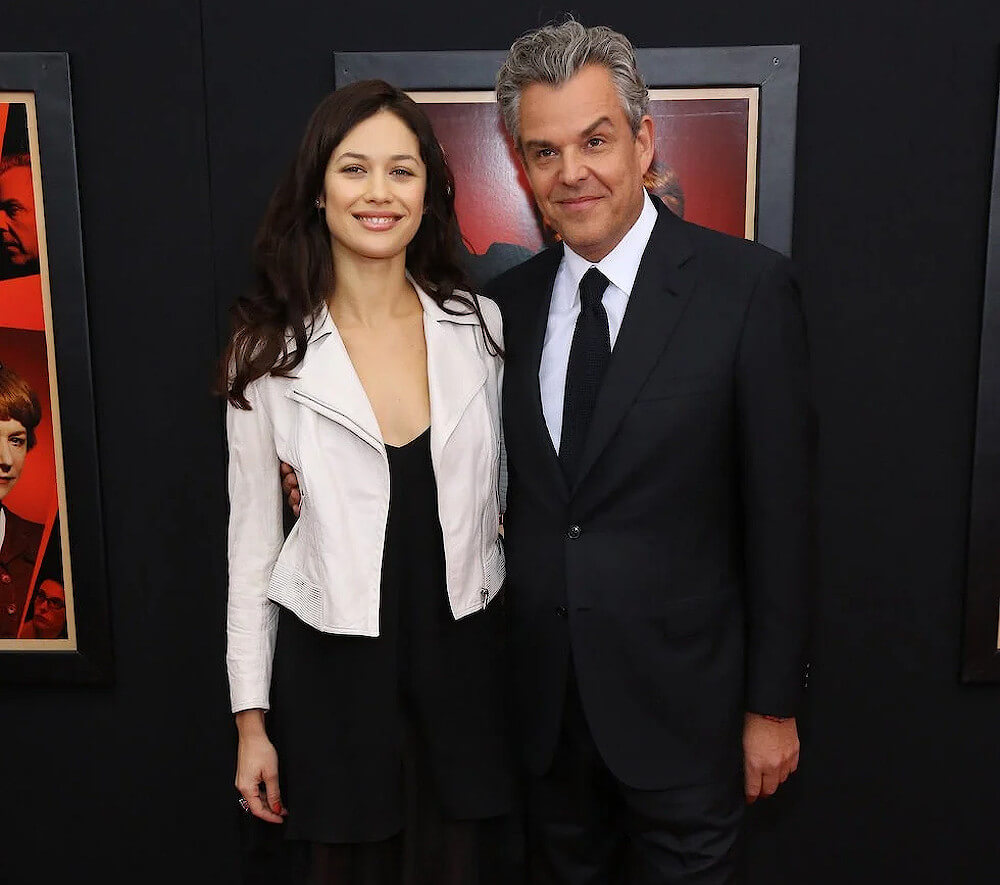 Olga Kurylenko and Danny Huston