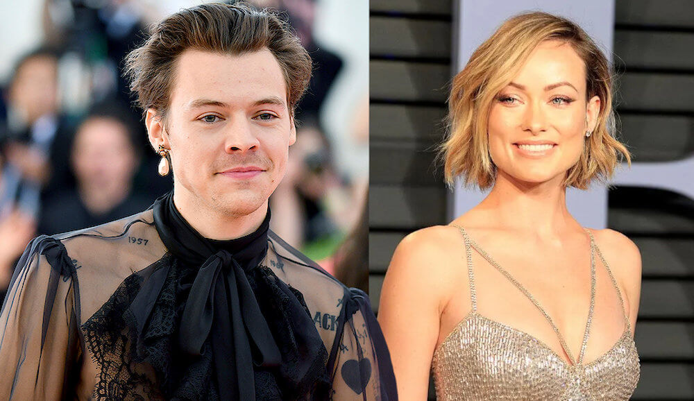 Olivia Wilde and current boyfriend Harry Styles