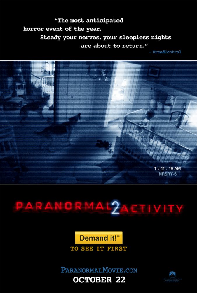 Paranormal Activity 2 2010 poster