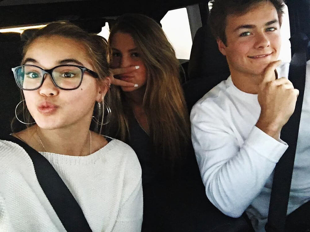 Paris Berelc and ex Peyton Meyer