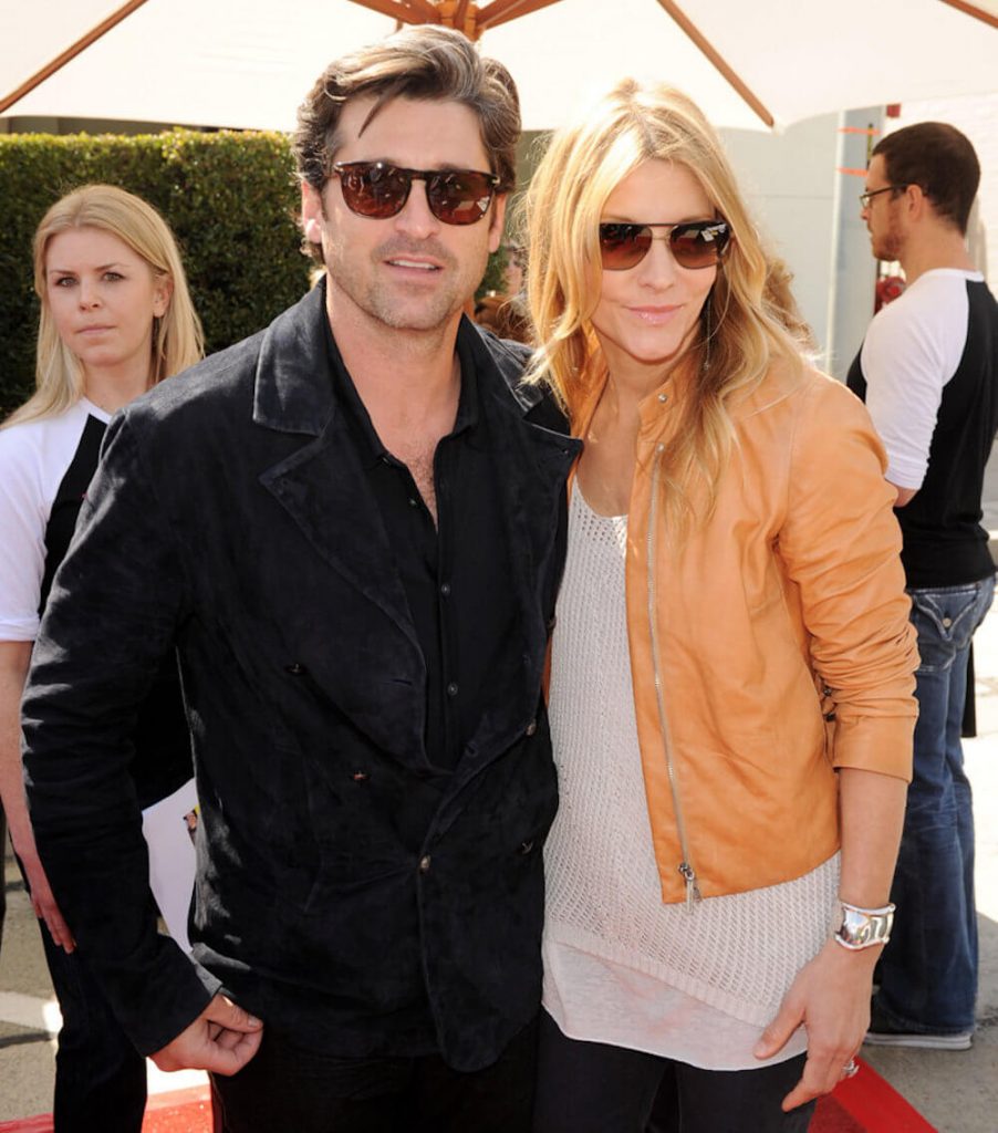 Patrick Dempsey and current wife Jillian Fink