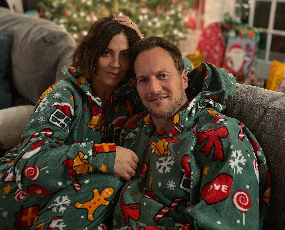 Patrick Wilson with His Wife, Dagmara Dominczyk