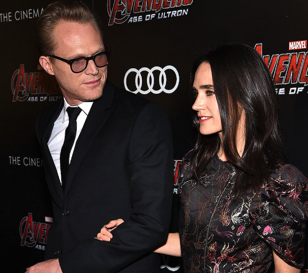 Paul Bettany and his wife Jennifer Connelly attend The Cinema Society