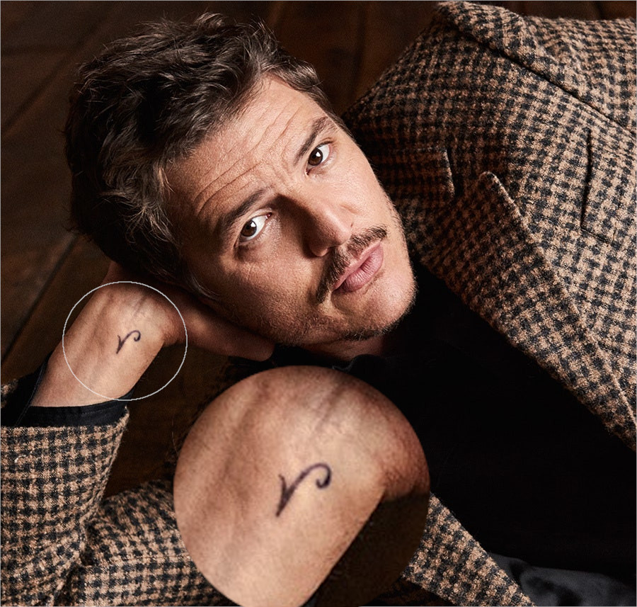 Pedro Pascal 4 Tattoos & Meanings Creeto