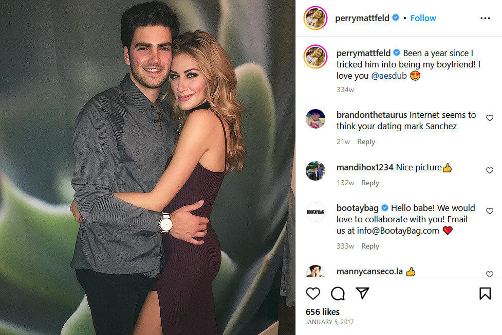 Perry Mattfeld Marries Mark Sanchez in 'Romantic' Wedding in Mexico