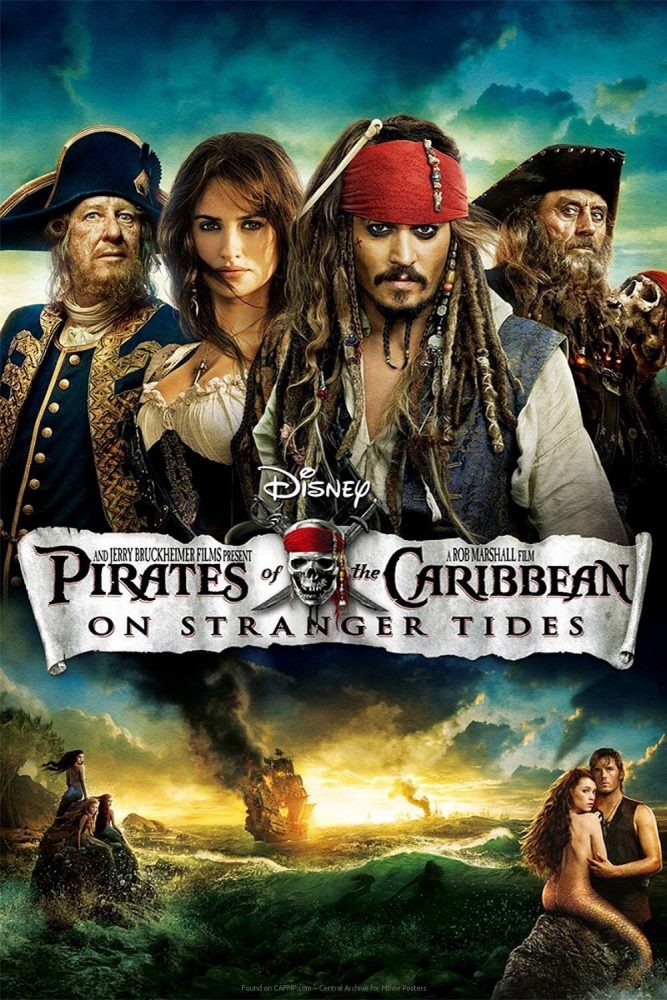 Pirates of the Caribbean On Stranger Tides 2011 poster