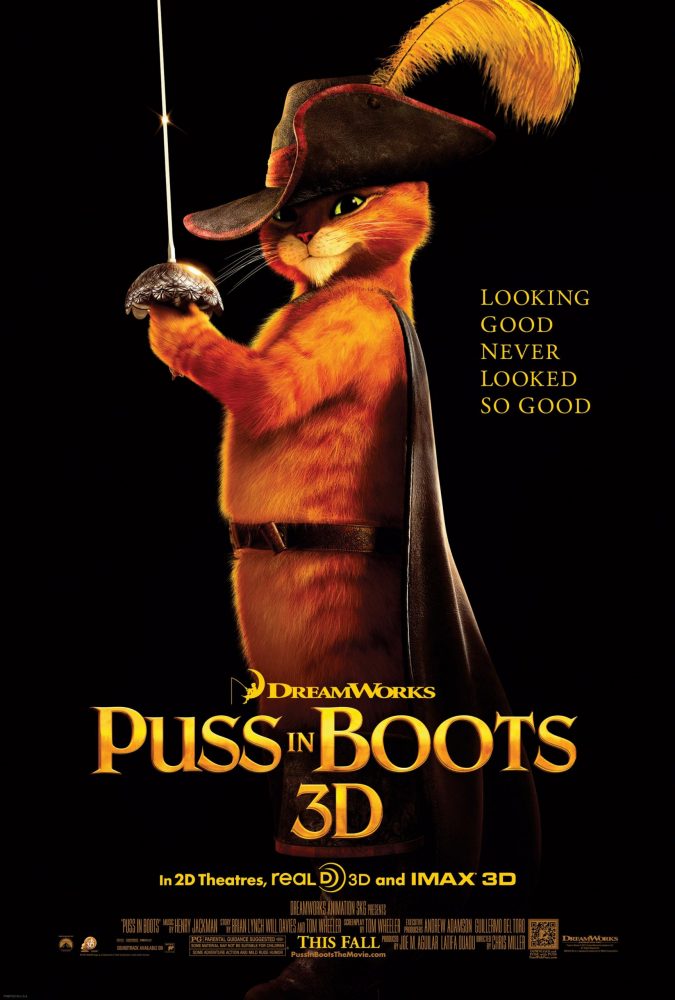 Puss in Boots 2011 poster