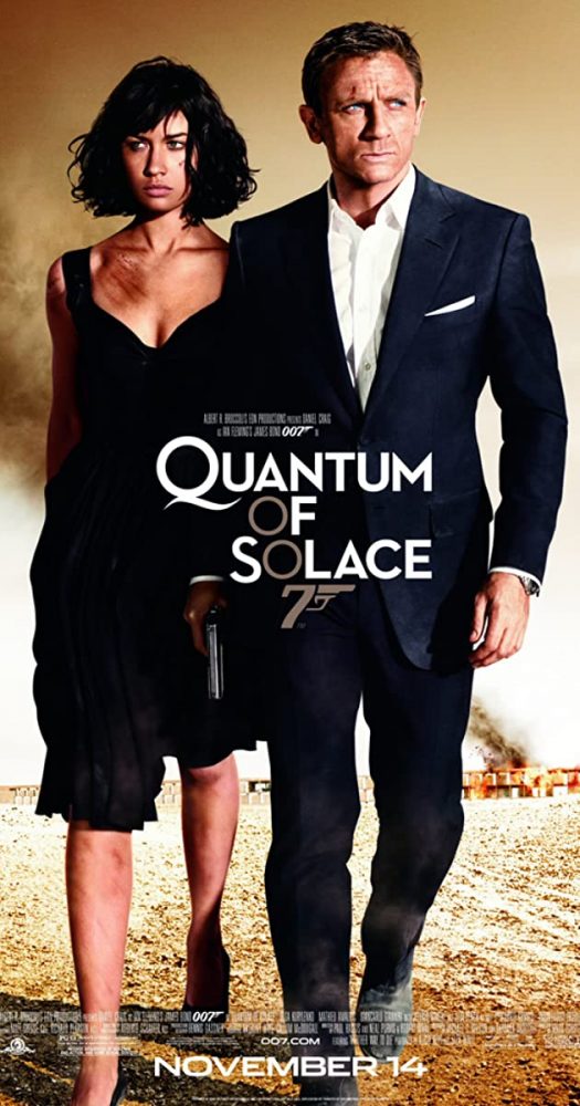 Quantum of Solace 2008 poster
