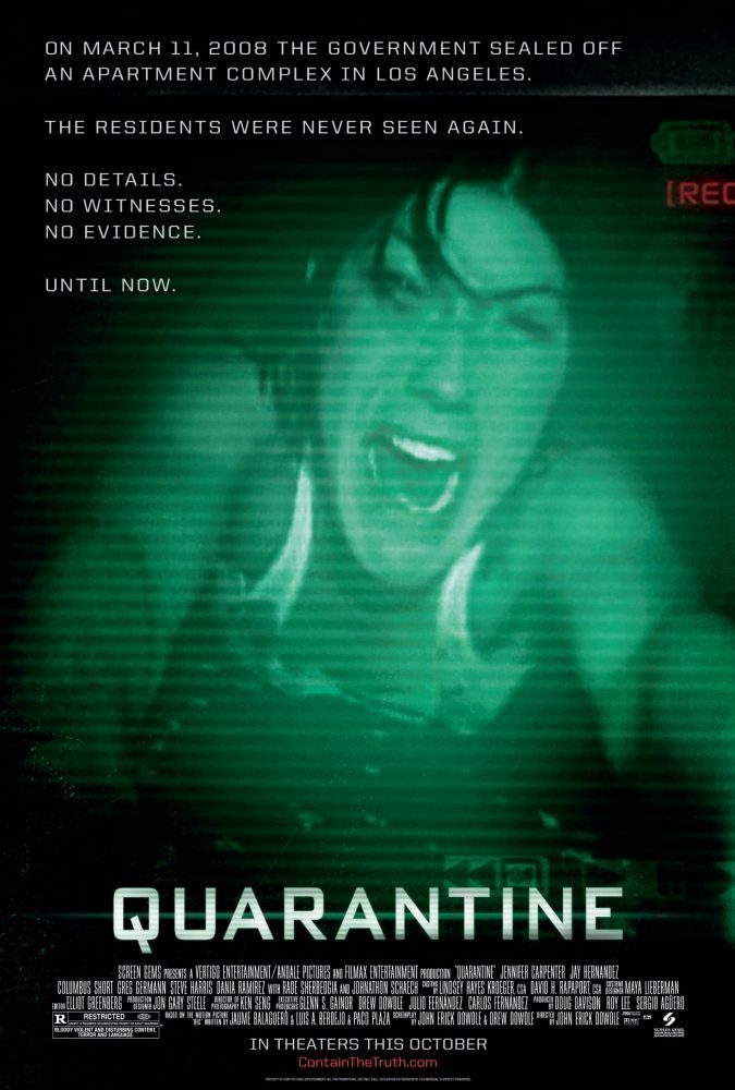 Quarantine 2008 poster