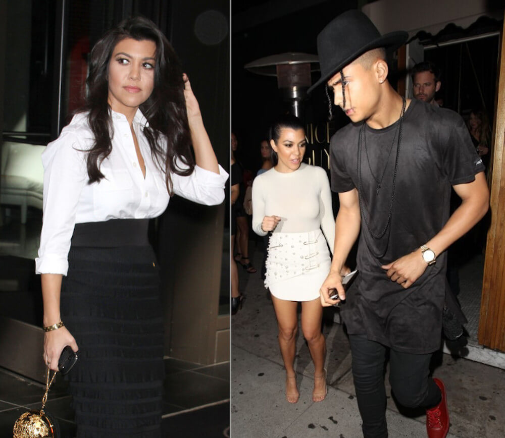 Quincy Brown and Kourtney Kardashian romance