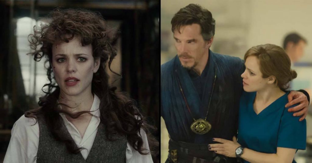 Rachel McAdams in Sherlock Holmes (2009) & Doctor Strange (2016)