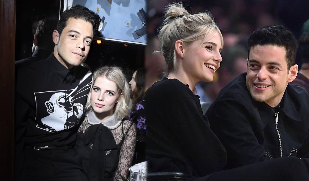 Rami Malek with girlfriend Lucy Boynton