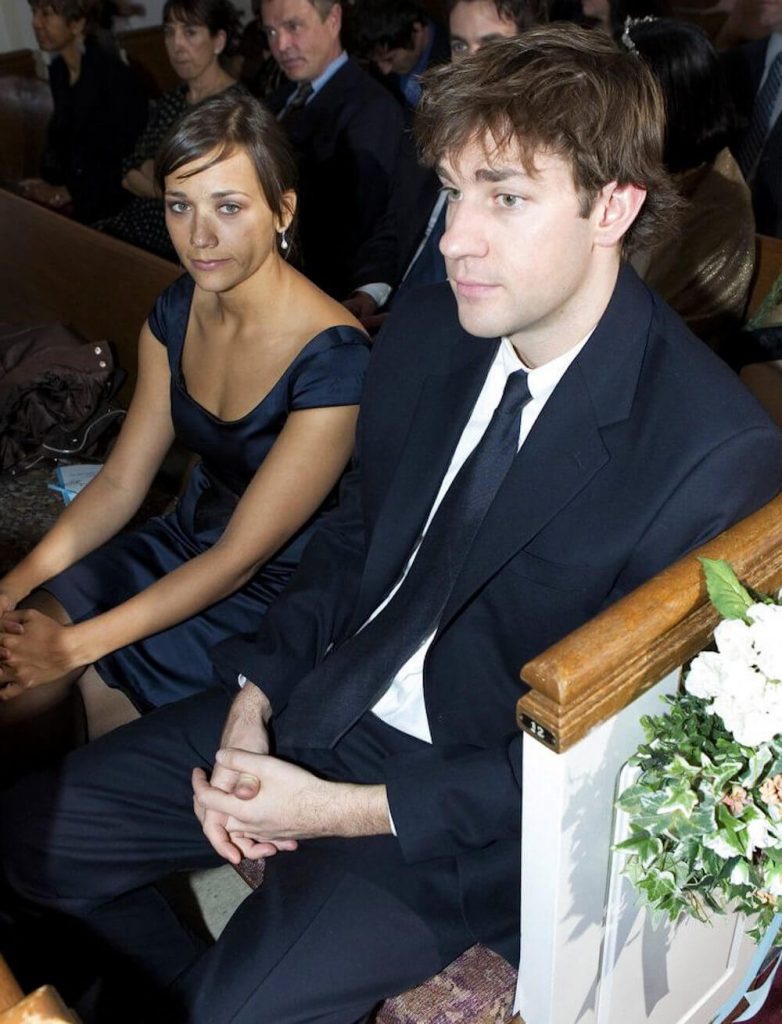 Rashida Jones and ex John Krasinski