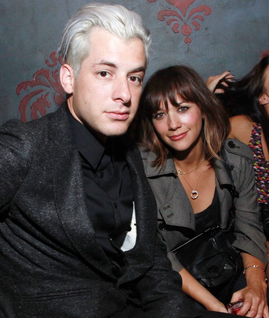 Rashida Jones and Mark Ronson