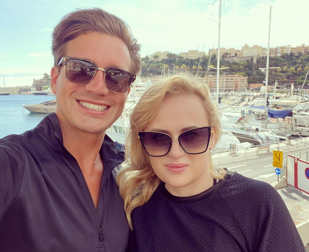 Rebel Wilson with boyfriend Jacob Busch