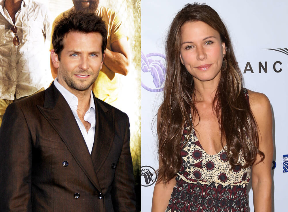 Rhona Mitra and Bradley Cooper