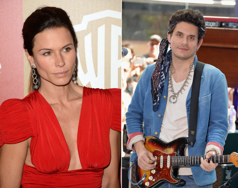 Rhona Mitra and rumored boyfriend John Mayer