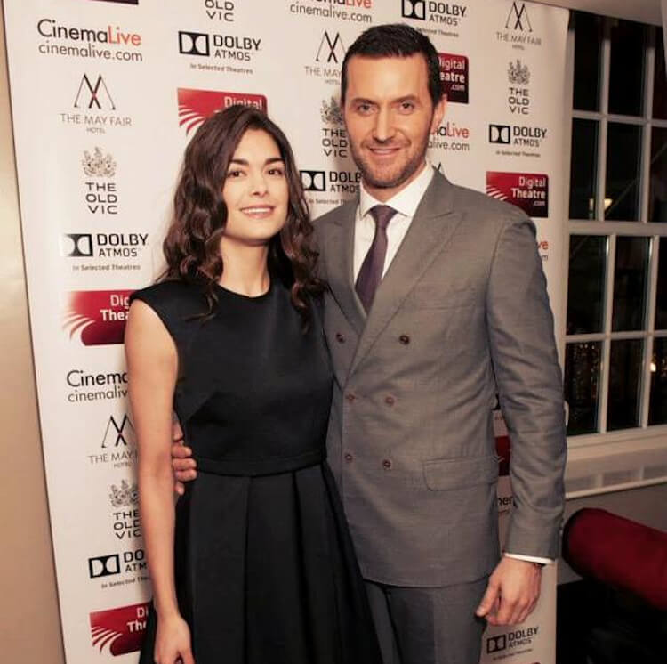 Richard Armitage and ex wife Samantha Colley