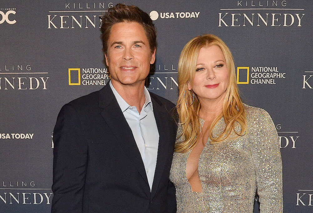 Rob Lowe and current wife Sheryl Berkoff