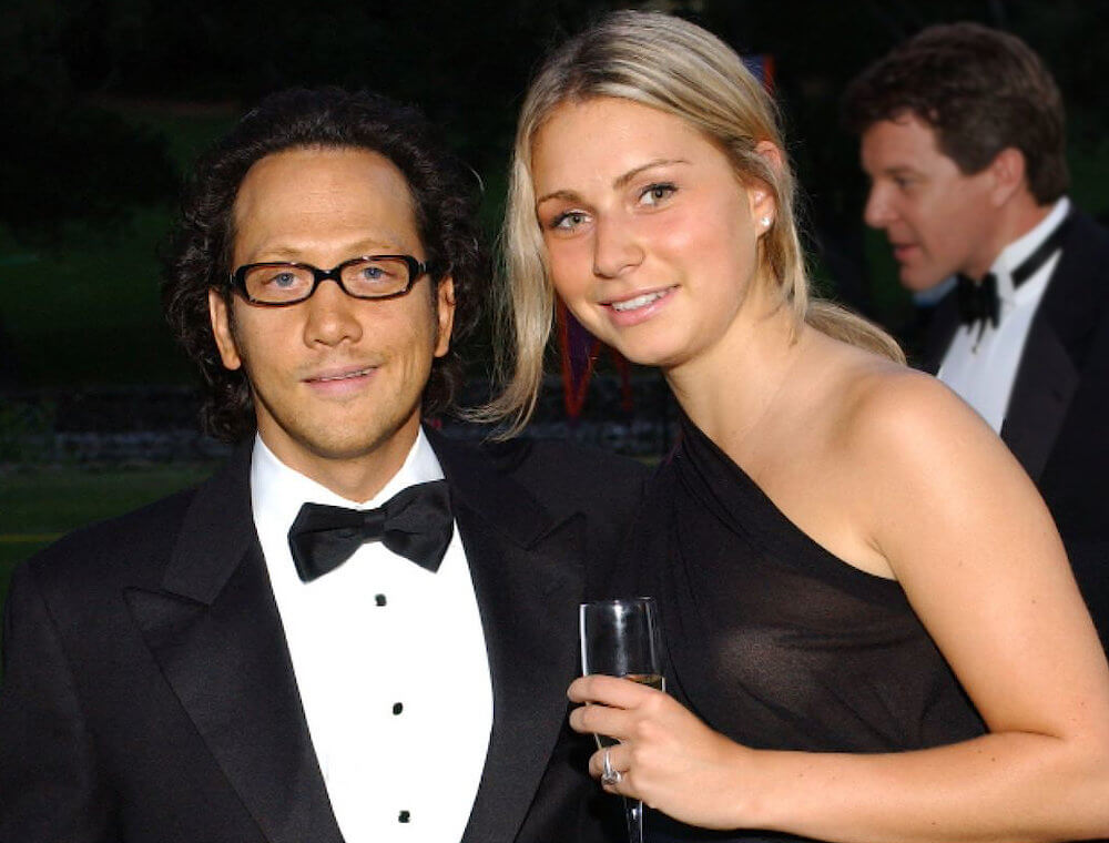 Rob Schneider and his ex wife Helena Schneider