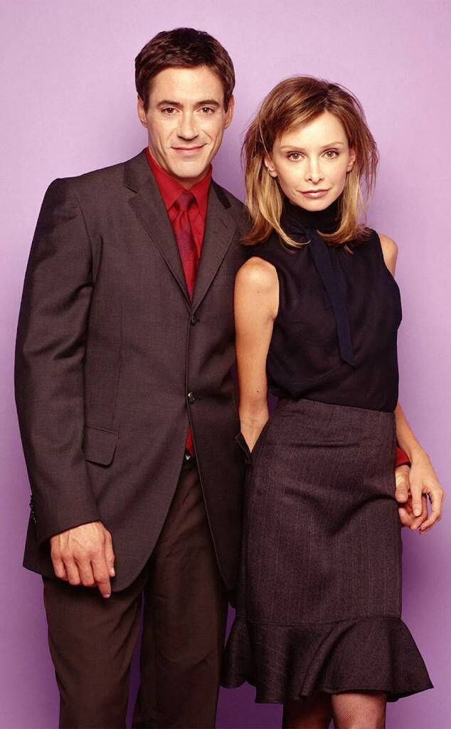 Robert Downey, Jr. and ex gf Calista Flockhart