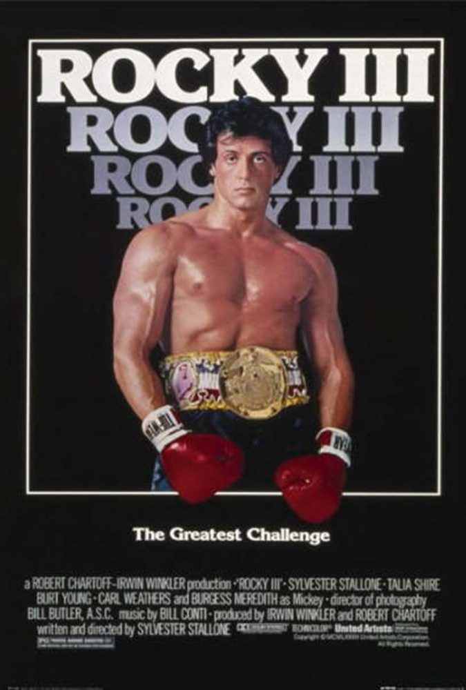 Rocky III 1982 poster
