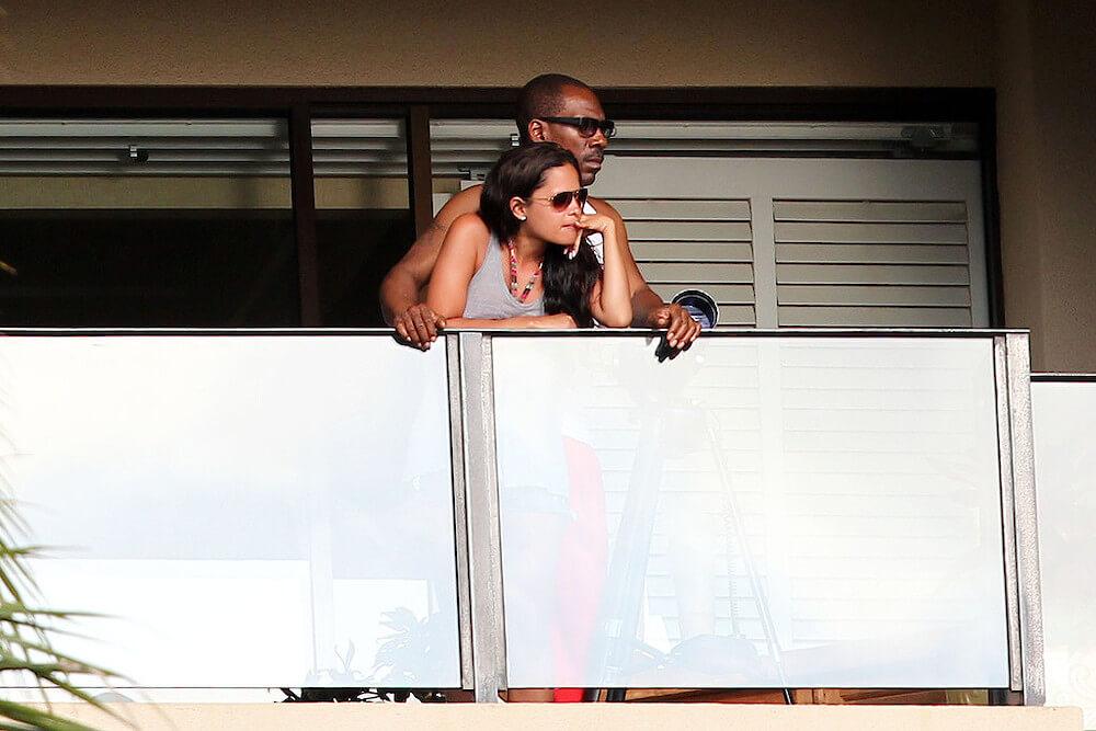 Rocsi Diaz and her boyfriend Eddie Murphy