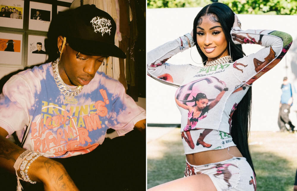 Rubi Rose and her first famous relationship with Travis Scott