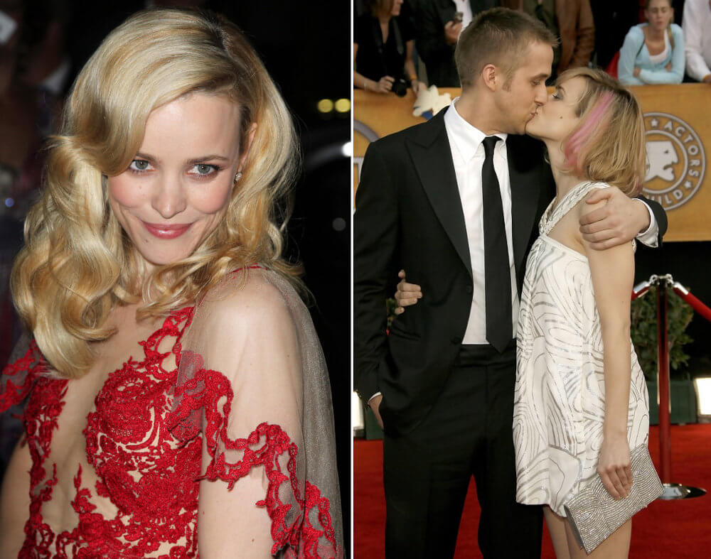 Ryan Gosling with girlfriend Rachel McAdams