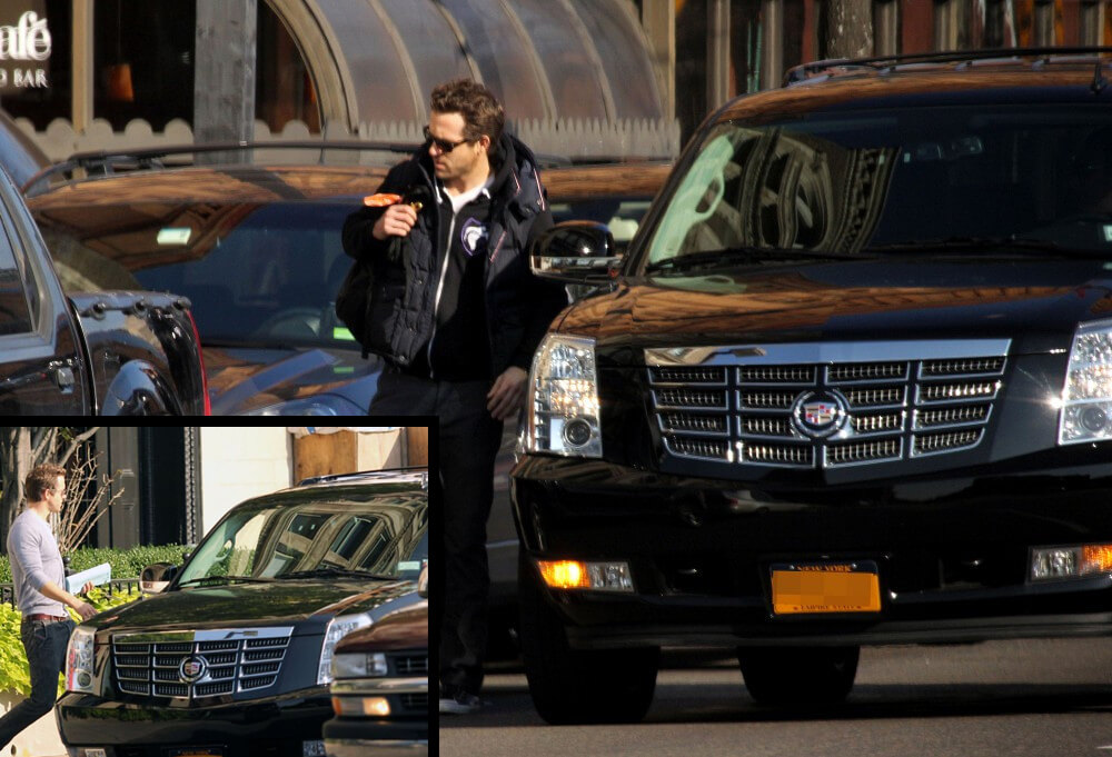 Ryan Reynolds Cadillac Escalade