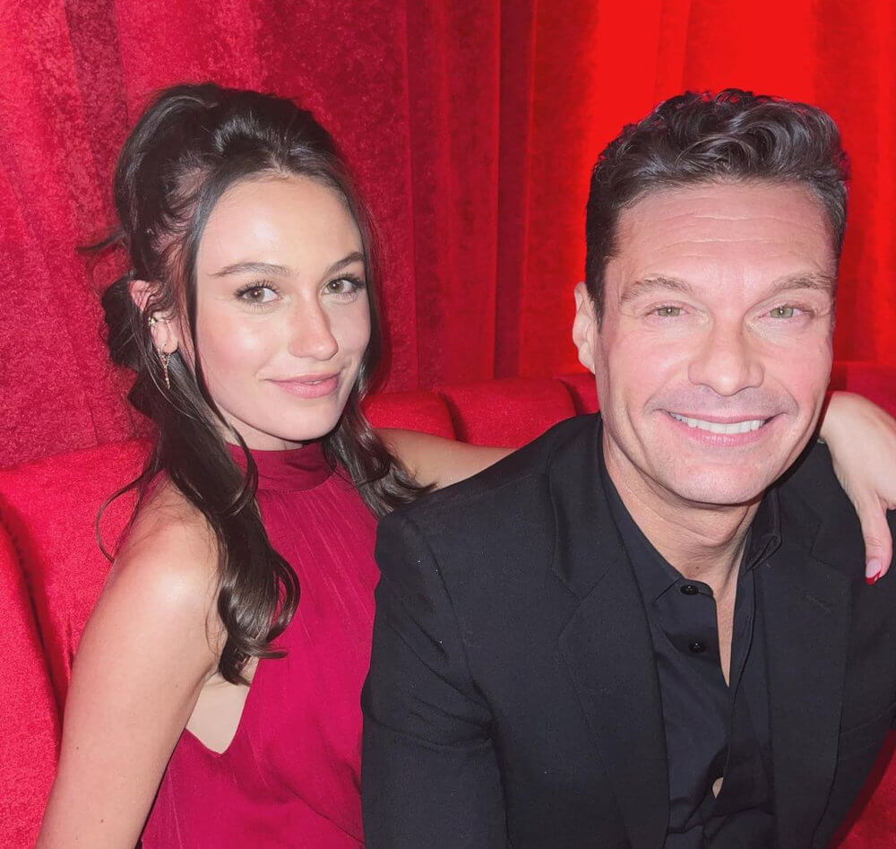 Ryan Seacrest and current girlfriend Aubrey Paige Petcosky