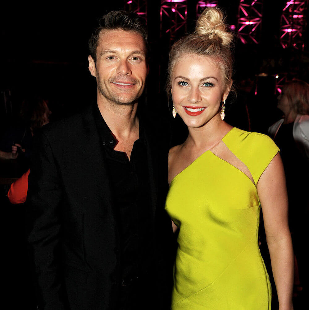 Ryan Seacrest and ex gf Julianne Hough