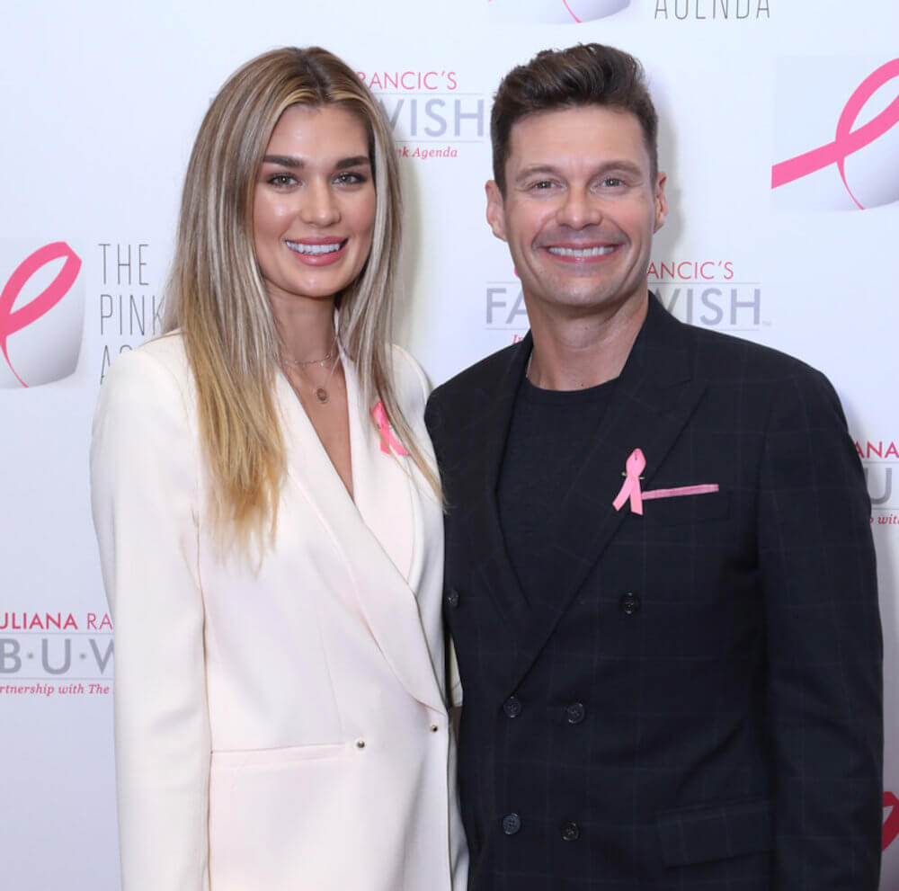 Ryan Seacrest and ex girlfriend Shayna Taylor