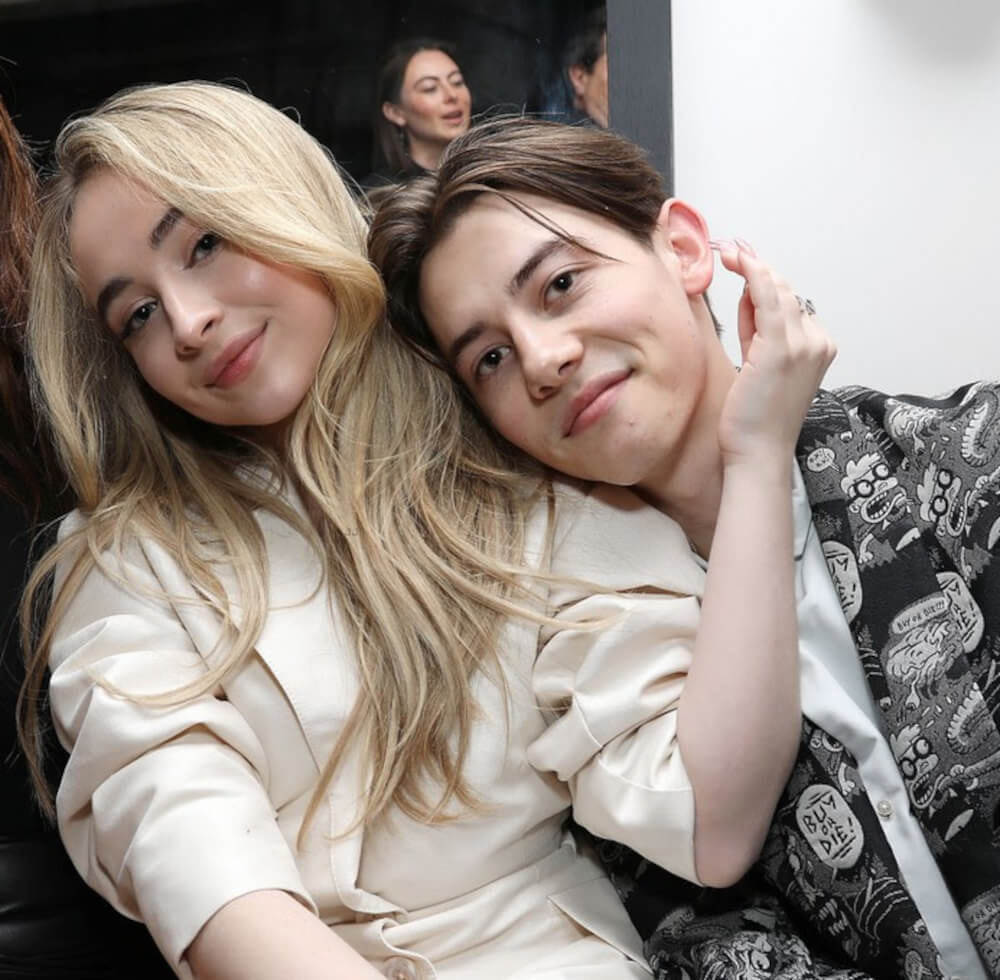 Sabrina Carpenter with Griffin Gluck