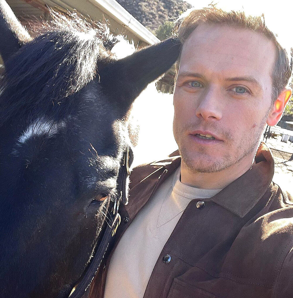 Sam Heughan Instagram photo