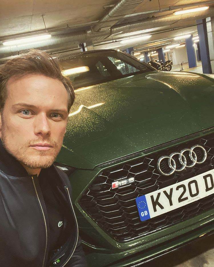 Sam Heughan's Audi A5 RS