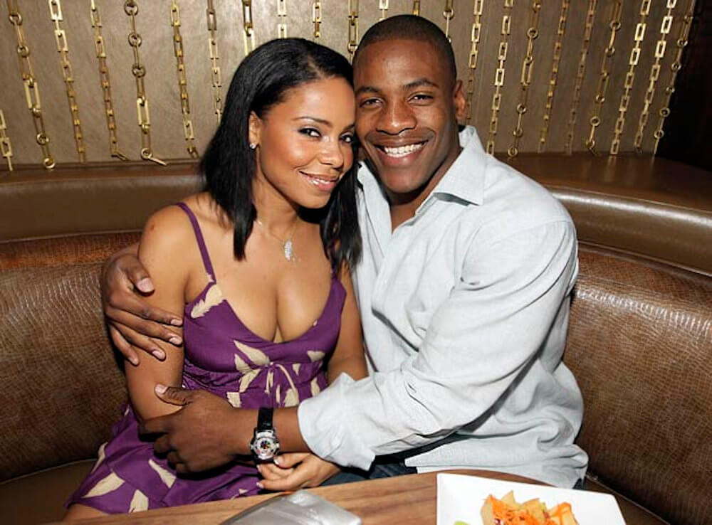 Sanaa Lathan dated Adewale Ogunleye