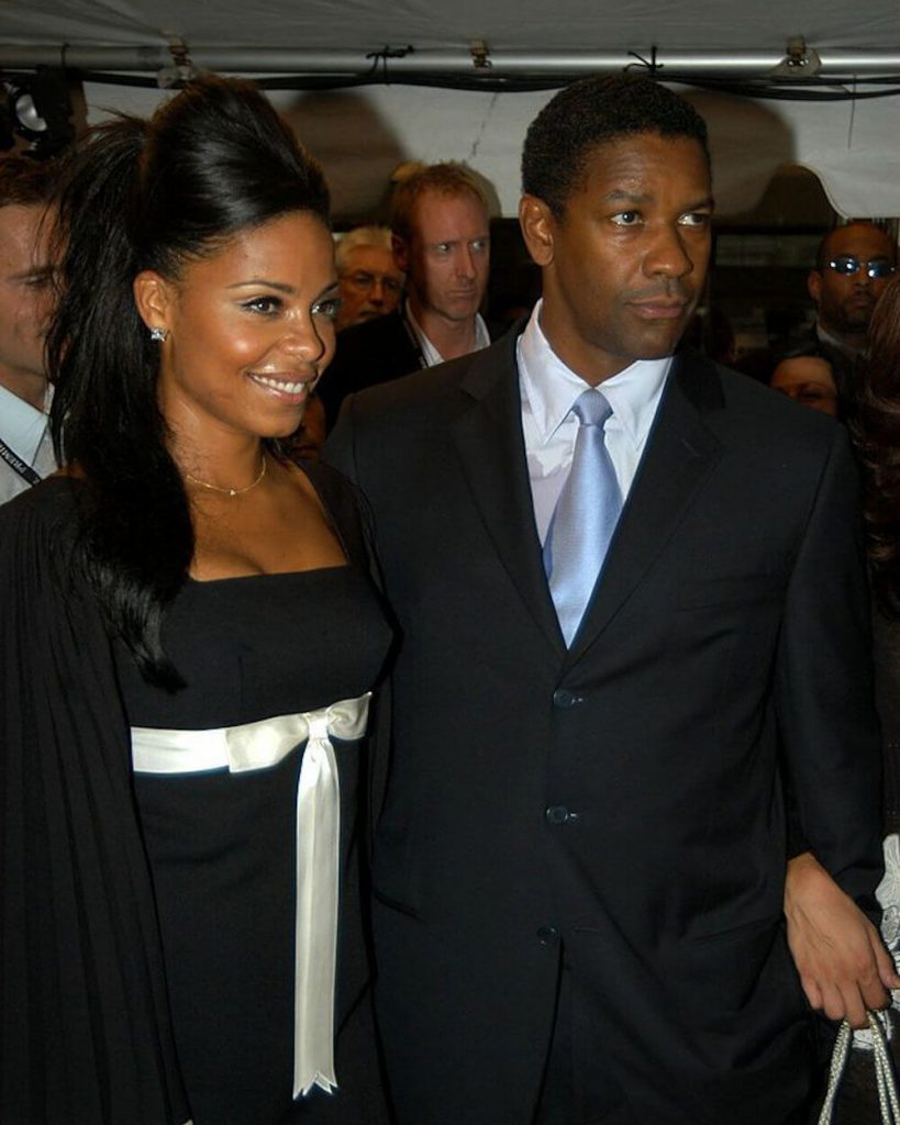 Sanaa Lathan and ex Denzel Washington