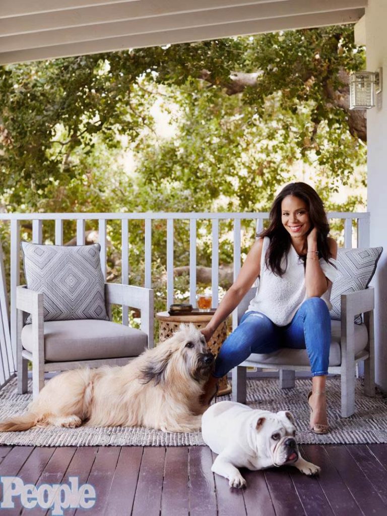 Sanaa Lathan's "Zen treehouse" in Los Angeles