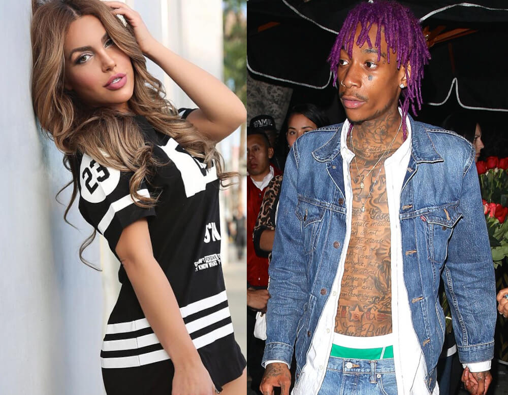 Sara Dastjani and Wiz Khalifa