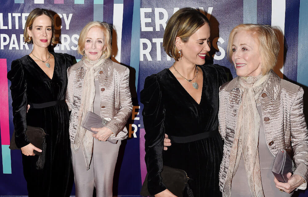 Sarah Paulson and wife Holland Taylor